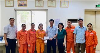 Công ty Nhiệt điện Uông Bí thăm hỏi, tặng quà tri ân nhân dịp Tháng Công nhân, Tháng hành động về ATVSLĐ năm 2024