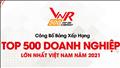 EVNGENCO1 đứng thứ 31 trong Bảng xếp hạng 500 doanh nghiệp lớn nhất Việt Nam (VNR500)