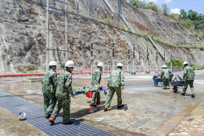 Thủy điện Đồng Nai diễn tập phòng chống thiên tai & tìm kiếm cứu nạn năm 2024