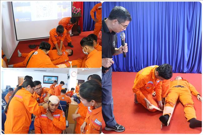 Công ty Nhiệt điện Duyên Hải chú trọng công tác bảo đảm an toàn vệ sinh lao động